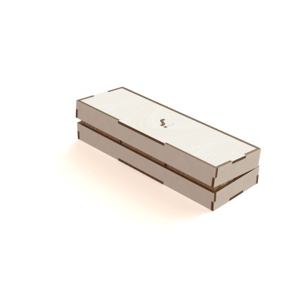 Caixa Amostras Madeira L39