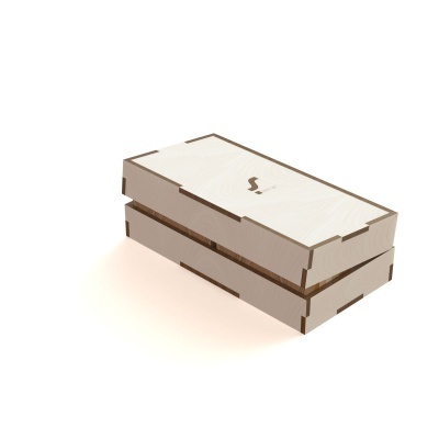 Caixa Amostras Madeira M26