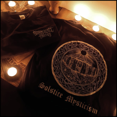 "Solstice Mysticism" Black T-shirt