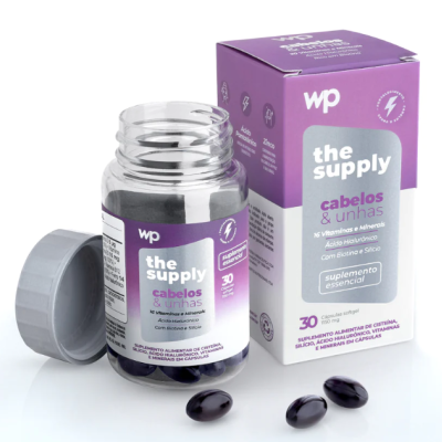 Capsulas The Supply Cabelos e Unhas - Wepink