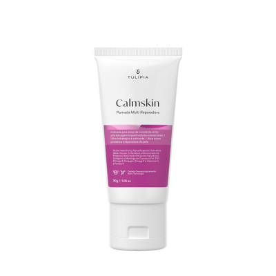 Pomada Multireparadora Calmante Pós Procedimentos Calmskin Tulípia