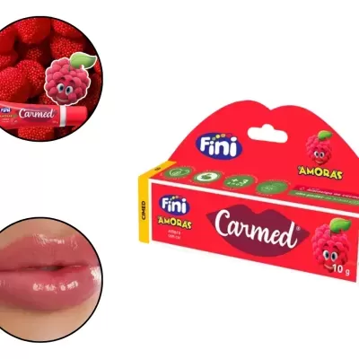 Hidratante Labial Carmed Fini Amora Claro Com Cor