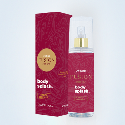 Body Splash Fusion For Her 200ml - Wepink - Sob Encomenda