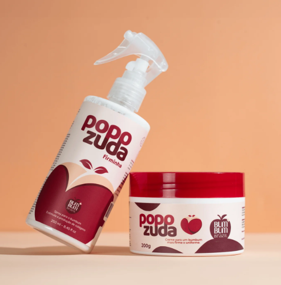 POPOZUDA Kit Creme + Spray - Sob Encomenda