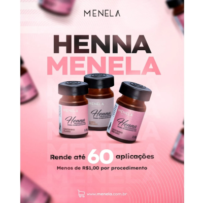 Kit&#x20;Henna&#x20;para&#x20;Sobrancelhas&#x20;Menela&#x20;-&#x20;Castanho&#x20;Escuro