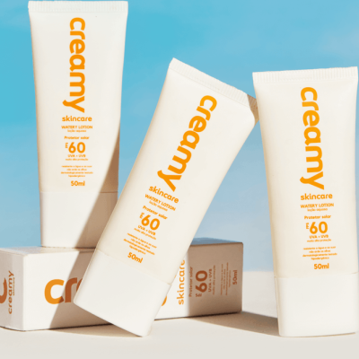 Protetor Solar FPS 60 Watery Lotion Creamy