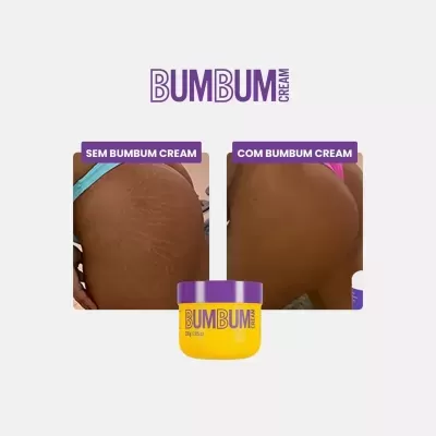 BumBum&#x20;Cream&#x20;-&#x20;Combate&#x20;celulites,&#x20;estrias&#x20;e&#x20;flacidez&#x20;-&#x20;Sob&#x20;Encomenda