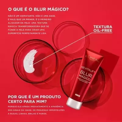 Primer&#x20;Blur&#x20;M&#x00E1;gico&#x20;Textura&#x20;Oil-Free&#x20;L&#x27;Or&#x00E9;al&#x20;Paris&#x20;Revitalift&#x20;-&#x20;Sob&#x20;Encomenda