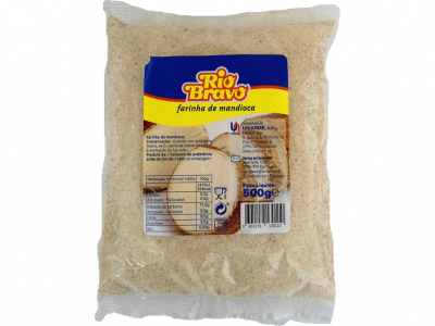 FARINHA MANDIOCA RIO BRAVO 500 GR