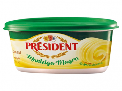 MANTEIGA PRESIDENT MAGRA 250 GR