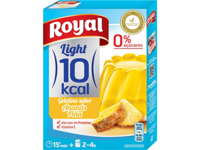 GELATINA ROYAL LIGHT ANANAS 31 GR