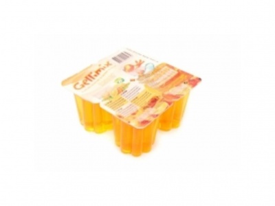 GELATINA GELLIMIX LARANJA PACK 4