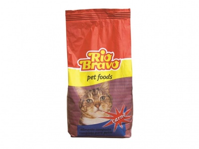 ALIMENTO GATO SECO RIO BRAVO CARNE 2 KG