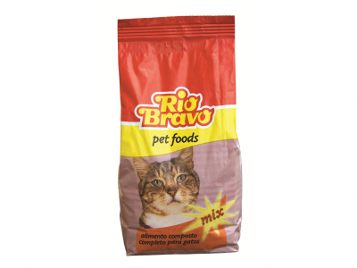 ALIMENTO GATO SECO RIO BRAVO MIX 2 KG