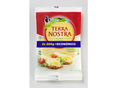 QUEIJO TERRA NOSTRA FATIAS PACK 2X200 GR