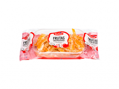 FRUTA CRISTALIZADA SORTIDA FERBAR 200 GR