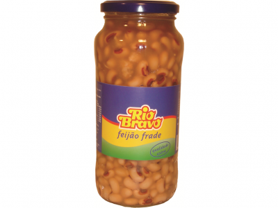 FEIJAO FRADE COZIDO RIO BRAVO FRASCO 540 GR