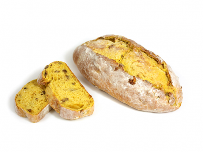 PÃO ABÓBORA E NOZES 350 GR