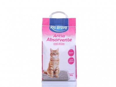AREIA PARA GATO RIO BRAVO 5 KG