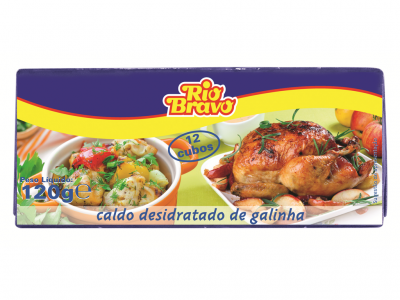 CALDO RIO BRAVO GALINHA 12 CUBOS
