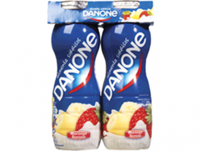 IOGURTE DANONE ORIGINAL LIQUIDO MORANGO BANANA 155 GR
