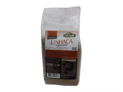 FARINHA LINHACA CASTANHA SALUTEM 200 GR