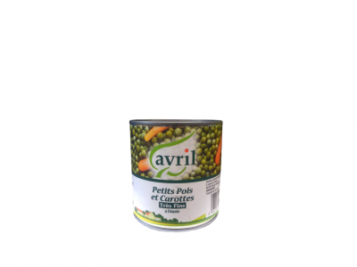 ERVILHA COM CENOURA AVRIL 500 GR