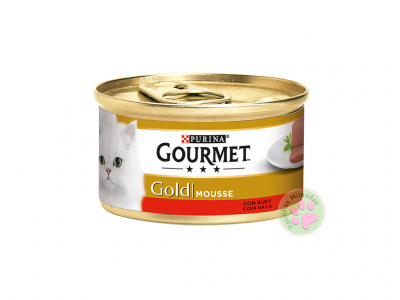 ALIMENTO GATO PATE GOURMET CARNE VACA 85 GR