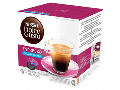 CAFE NESCAFE DOLCE GUSTO ESPRESSO DESCAFEINADO 16 UNIDADES