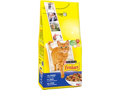 ALIMENTO GATO SECO FRISKIES ATUM/VEGETAIS 2 KG