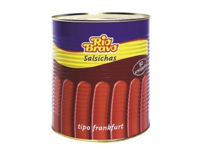 SALSICHAS RIO BRAVO 25P 1,7 KG
