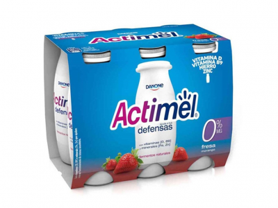 IOGURTE DANONE ACTIVE  LIQUIDO PACK 6X100 GR MORA