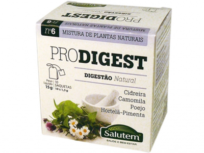 CHA SALUTEM DIGESTAO FACIL 10 SAQUETAS