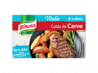 CALDO KNORR VITALIE CARNE 8 CUBOS