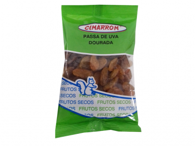 Embalagem verde de passas de uva douradas Climarron