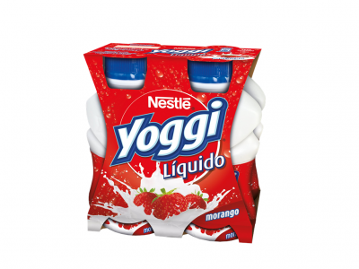 IOGURTE LIQUIDO YOGGI MORANGO 160 GR