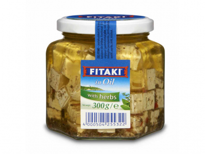 QUEIJO FETA FITAKI OLEO E ERVAS 300 GR