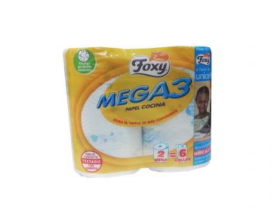 ROLO COZINHA FOXY MEGA3 2 ROLOS