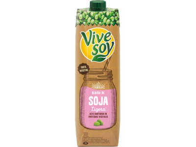 BEBIDA VIVESOY SOJA LIGERA 1 LT
