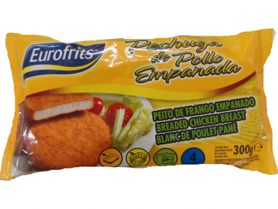 FRANGO PANADO EUROFRITS 300 GR