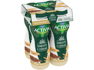 IOGURTE DANONE ACTIVIA LIQUIDO CEREAIS 155 GR