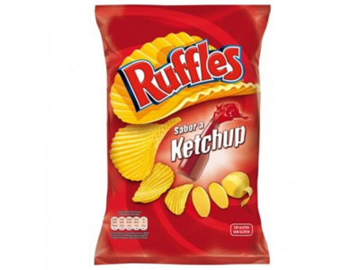 BATATA FRITA RUFFLES KETCHUP 130 GR
