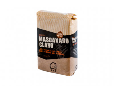 ACUCAR MASCAVADO CLARO 500 GR