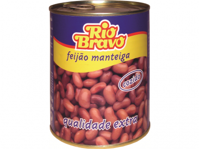FEIJAO MANTEIGA COZIDO RIO BRAVO 850 GR