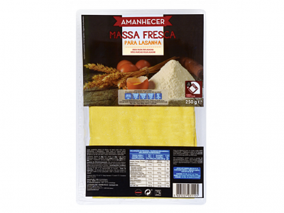 MASSA FRESCA LASAGNA AMANHECER 250 GR