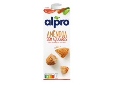 ALPRO AMÊNDOA TORRADA SEM AÇÚCAR 1 LT