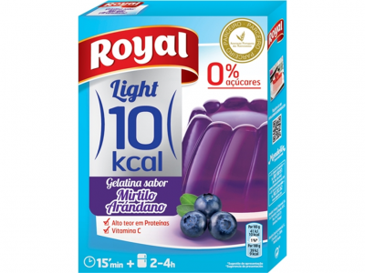 GELATINA ROYAL LIGTH MIRTILO 10 KCAL