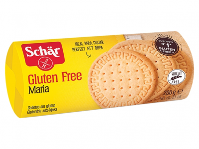 BOLACHA MARIA SEM GLUTEN SCHAR 200 GR