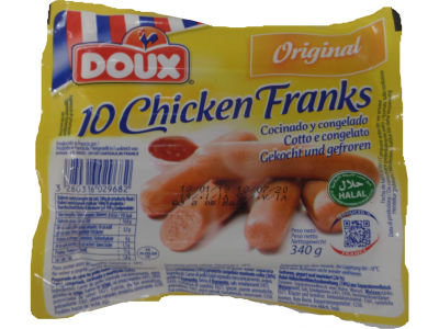 SALSICHA DE FRANGO 340 GR