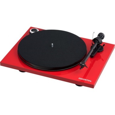 ESSENTIAL III RecordMaster c/Ortofon OM10, Vermelho